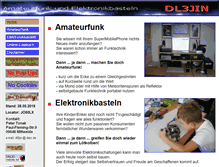 Tablet Screenshot of dl3jin.de